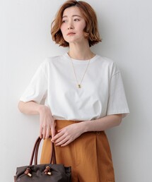 スビンギザコットン フレア Tシャツ