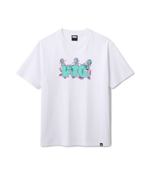 FTC（エフティーシー）の「OG ELEMENT TEE（Tシャツ/カットソー・メンズ・ブラック/グリーン系その他/ホワイト・X-LARGE/LARGE/MEDIUM/SMALL）」の2枚目の写真