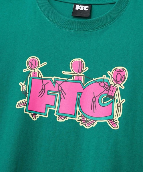 FTC（エフティーシー）の「OG ELEMENT TEE（Tシャツ/カットソー・メンズ・ブラック/グリーン系その他/ホワイト・X-LARGE/LARGE/MEDIUM/SMALL）」の6枚目の写真