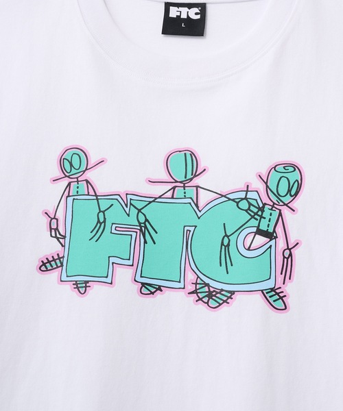 FTC（エフティーシー）の「OG ELEMENT TEE（Tシャツ/カットソー・メンズ・ブラック/グリーン系その他/ホワイト・X-LARGE/LARGE/MEDIUM/SMALL）」の4枚目の写真