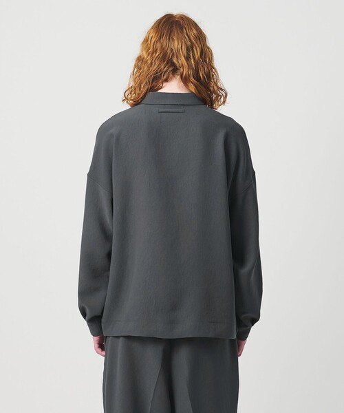 UNITED ARROWS & SONS by DAISUKE OBANA（ユナイテッドアローズアンドサンズバイダイスケオバナ）の「＜D.O UNITED ARROWS BY DAISUKE OBANA＞Ⅰ COL SETIN/LS PL 26SS/ポロシャツ（ポロシャツ・メンズ・グレー系・XL/L/M/S）」の9枚目の写真