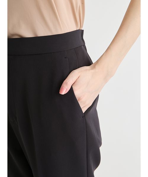 CELFORD（セルフォード）の「【洗える】テーパードパンツ（その他パンツ・レディース・ブラック/アイボリー/イエロー・38/36/34）」の12枚目の写真