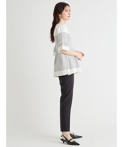 CELFORD（セルフォード）の「【洗える】テーパードパンツ（その他パンツ・レディース・ブラック/アイボリー/イエロー・38/36/34）」の15枚目の写真