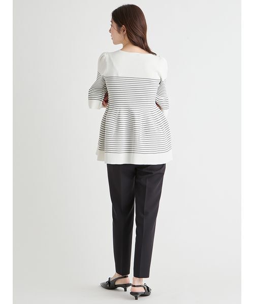 CELFORD（セルフォード）の「【洗える】テーパードパンツ（その他パンツ・レディース・ブラック/アイボリー/イエロー・38/36/34）」の16枚目の写真