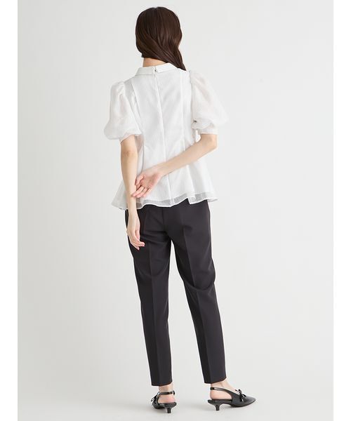 CELFORD（セルフォード）の「【洗える】テーパードパンツ（その他パンツ・レディース・ブラック/アイボリー/イエロー・38/36/34）」の17枚目の写真