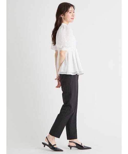 CELFORD（セルフォード）の「【洗える】テーパードパンツ（その他パンツ・レディース・ブラック/アイボリー/イエロー・38/36/34）」の18枚目の写真