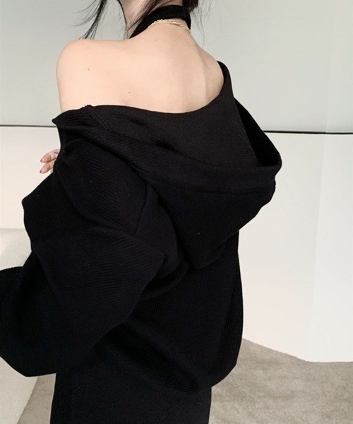 Miniministore（ミニミニストア）の「薄手スウェット上下春夏セットアップ韓国風（ワンピース・レディース・ブラック/ピンク・FREE）」の16枚目の写真