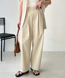 GeeRA（ジーラ）の「カーブデザインワイドチノパンツ（チノパンツ）」