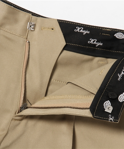 Khaju(カージュ)の「DICKIES×Khaju: コットンワイドパンツ(その他パンツ・レディース・ベージュ/カーキ・SMALL/MEDIUM)」の10枚目の写真