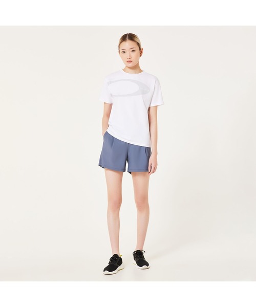 OAKLEY(オークリー)の「オークリーRADIANT TECH COLD SHADOW TEE 9.0Tシャツ/TRAINING WOMEN'S/スポーツ・トレーニング/レディース//OAKLEY(Tシャツ/カットソー・レディース・ブラック/ホワイト・L/M/S)」の2枚目の写真