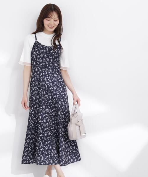PROPORTION BODY DRESSING(プロポーションボディドレッシング)の「花柄キャミワンピース / 1216140404(ワンピース・レディース・ネイビー/ホワイト系その他・SMALL/P/S/MEDIUM)」の13枚目の写真
