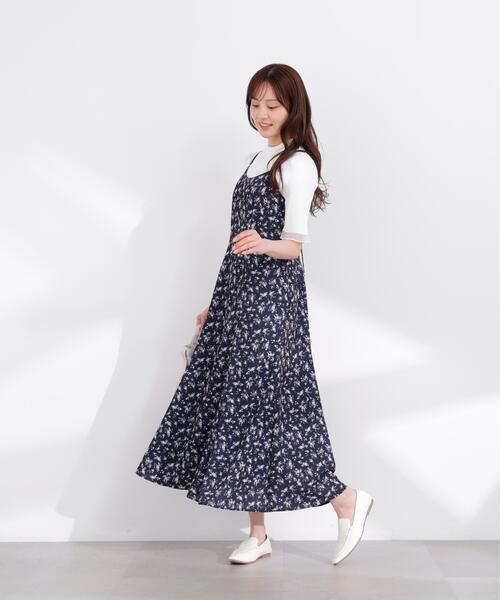 PROPORTION BODY DRESSING(プロポーションボディドレッシング)の「花柄キャミワンピース / 1216140404(ワンピース・レディース・ネイビー/ホワイト系その他・SMALL/P/S/MEDIUM)」の15枚目の写真