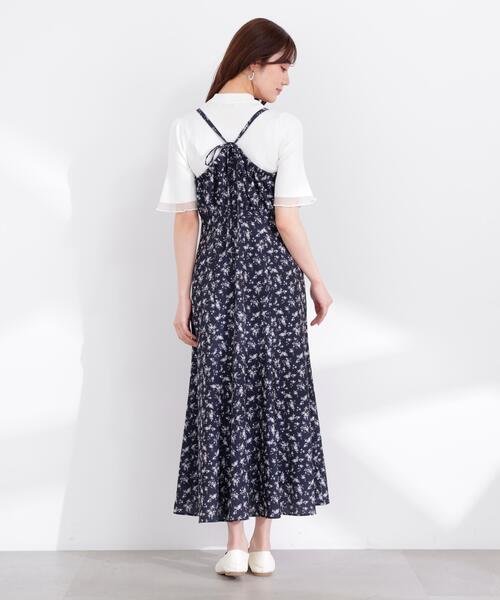 PROPORTION BODY DRESSING(プロポーションボディドレッシング)の「花柄キャミワンピース / 1216140404(ワンピース・レディース・ネイビー/ホワイト系その他・SMALL/P/S/MEDIUM)」の18枚目の写真