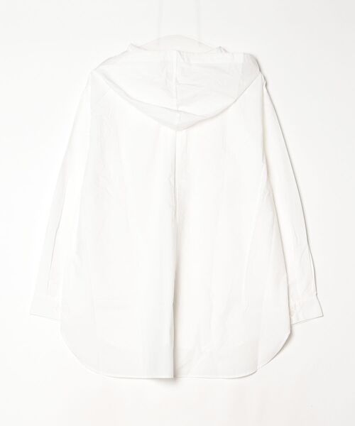 quadro（クオドロ）の「ビンテージ80タイプライタープルパーカーシャツ（シャツ/ブラウス・レディース・ホワイト・FREE）」の2枚目の写真