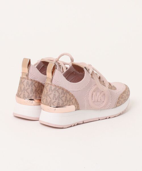 MICHAEL KORS（マイケルコース）の「JENKINS ニット スニーカー（スニーカー・レディース・ピンク系・5/5.5/6.5/7/8/6/7.5）」の2枚目の写真
