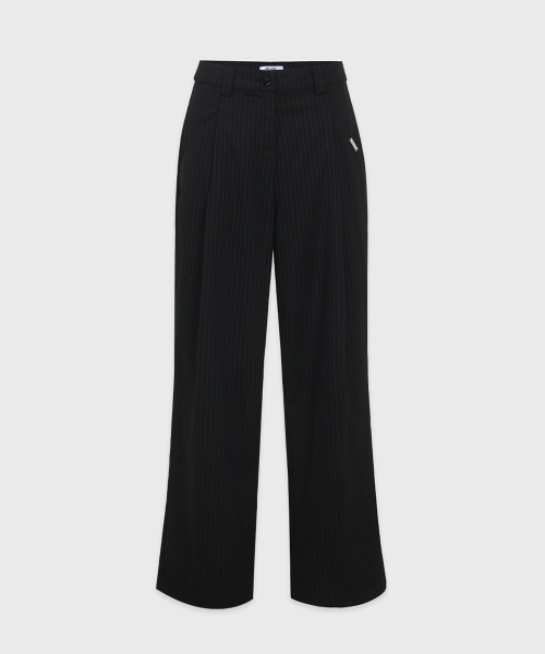 MICANE（ミケーネ）の「アニマストライプワンタックワイドスラックス（スラックス・レディース・ブラック/チャコール・X-SMALL/SMALL/MEDIUM/LARGE/X-LARGE/XX-LARGE）」の16枚目の写真