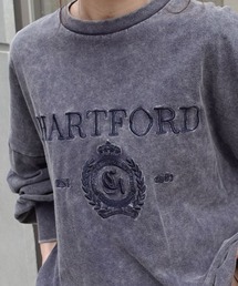 CORNERS | ピグメント刺繍オーバーサイズロンT(Tシャツ/カットソー)