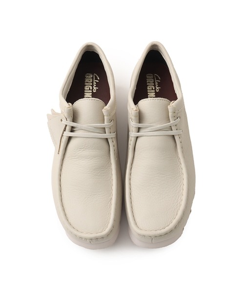 Clarks(クラークス)の「Clarks WallabeeGTX / クラークス ワラビーGTX(ブーツ・メンズ・ホワイト・26.5cm/26.0cm/25.5cm/25.0cm/28.5cm/28.0cm/27.5cm/27.0cm/29.0cm)」の2枚目の写真
