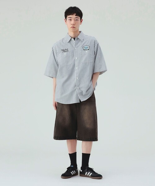 BEAMS HEART(ビームスハート)の「【ユニセックス】GMS ワーク シャツ(シャツ/ブラウス・メンズ・ブルー/ホワイト・LARGE/MEDIUM/SMALL)」の15枚目の写真