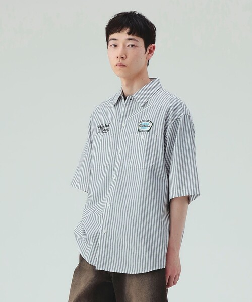 BEAMS HEART(ビームスハート)の「【ユニセックス】GMS ワーク シャツ(シャツ/ブラウス・メンズ・ブルー/ホワイト・LARGE/MEDIUM/SMALL)」の17枚目の写真