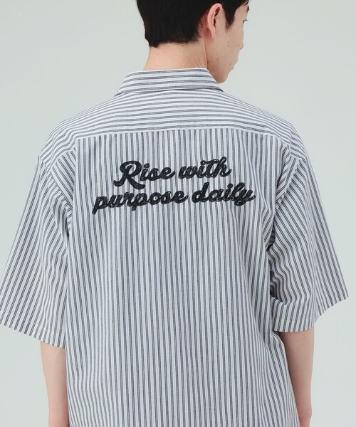 BEAMS HEART(ビームスハート)の「【ユニセックス】GMS ワーク シャツ(シャツ/ブラウス・メンズ・ブルー/ホワイト・LARGE/MEDIUM/SMALL)」の19枚目の写真