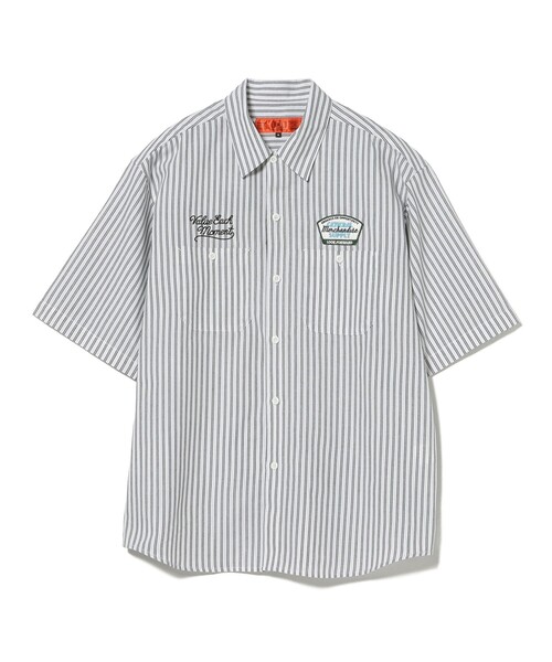 BEAMS HEART(ビームスハート)の「【ユニセックス】GMS ワーク シャツ(シャツ/ブラウス・メンズ・ブルー/ホワイト・LARGE/MEDIUM/SMALL)」の20枚目の写真