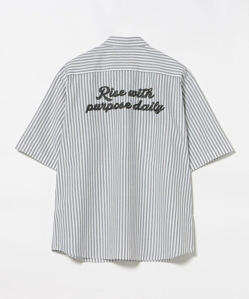 BEAMS HEART(ビームスハート)の「【ユニセックス】GMS ワーク シャツ(シャツ/ブラウス・メンズ・ブルー/ホワイト・LARGE/MEDIUM/SMALL)」の21枚目の写真