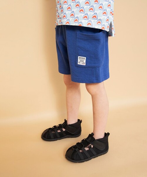 BRANSHES（ブランシェス）の「【WEB限定】やわらか/パイルハーフパンツ（その他パンツ・キッズ・ピンク/ライトグリーン/ネイビー/チャコールグレー/ブルー・100/130/110/120/140/150/90）」の20枚目の写真