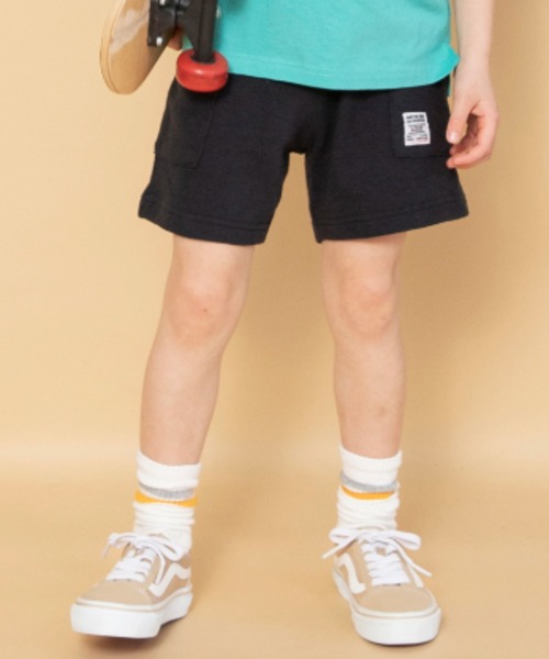 BRANSHES（ブランシェス）の「【WEB限定】やわらか/パイルハーフパンツ（その他パンツ・キッズ・ピンク/ライトグリーン/ネイビー/チャコールグレー/ブルー・100/130/110/120/140/150/90）」の2枚目の写真