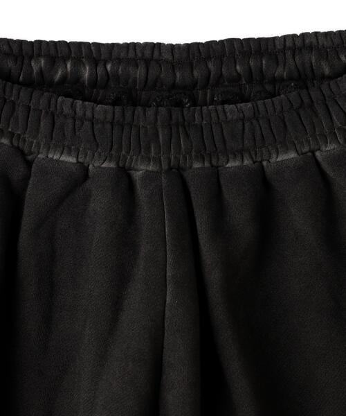 WHITELAND（ホワイトランド）の「WHITELAND/ホワイトランド/SWEAT SIDE ZIP SHORTS（スウェットパンツ・レディース・チャコールグレー・F）」の3枚目の写真