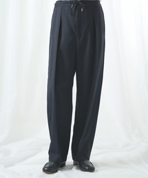 CULLNI | 【CULLNI/クルニ】別注 Gabardine Pin Tuck Pant(スラックス)