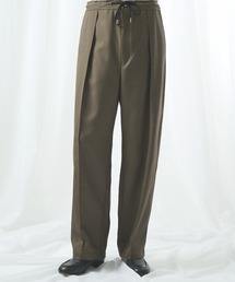 CULLNI（クルニ）の「【CULLNI/クルニ】別注 Gabardine Pin Tuck Pant（スラックス）」