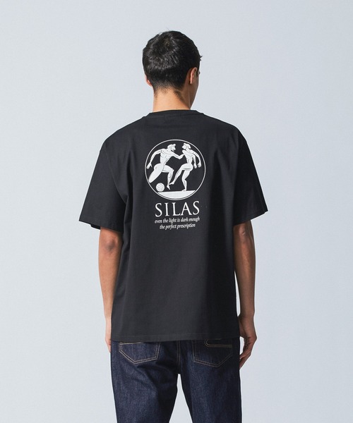 SILAS（サイラス）の「RED FIGURE S/S TEE（Tシャツ/カットソー・メンズ・アッシュ/ブラック/ホワイト・M/L/XL）」の3枚目の写真