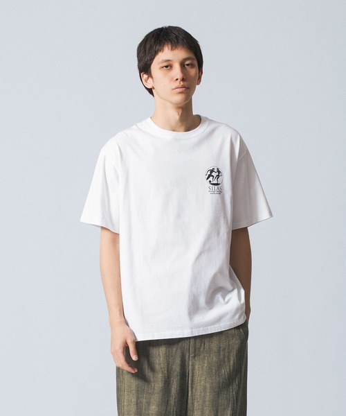 SILAS（サイラス）の「RED FIGURE S/S TEE（Tシャツ/カットソー・メンズ・アッシュ/ブラック/ホワイト・M/L/XL）」の16枚目の写真