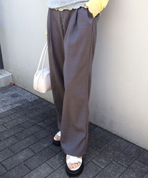 SpRay | ツイルカラータックパンツ(その他パンツ)