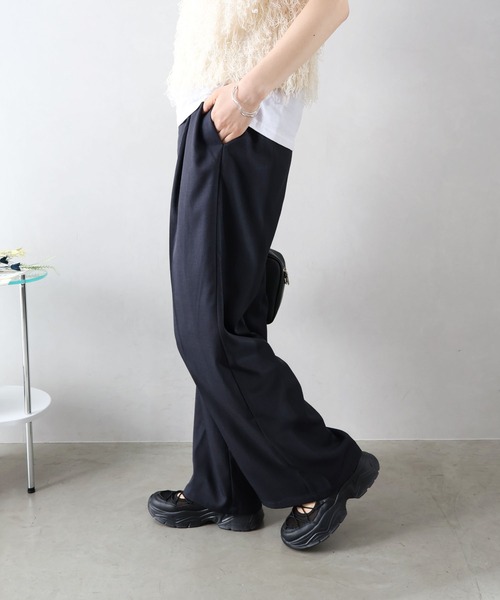 SpRay（スプレイ）の「ツイルカラータックパンツ（その他パンツ・レディース・ネイビー/グレー/ブラウン・FREE）」の13枚目の写真