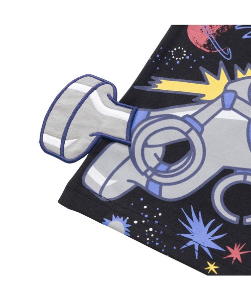 ANPANMAN KIDS COLLECTION(アンパンマンキッズコレクション)の「だだんだん足ぶらぶらTシャツ(Tシャツ/カットソー・キッズ・ブラック/杢グレー・120cm/110cm/100cm/90cm)」の5枚目の写真