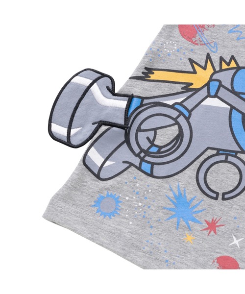 ANPANMAN KIDS COLLECTION(アンパンマンキッズコレクション)の「だだんだん足ぶらぶらTシャツ(Tシャツ/カットソー・キッズ・ブラック/杢グレー・120cm/110cm/100cm/90cm)」の9枚目の写真