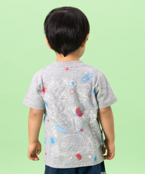 ANPANMAN KIDS COLLECTION(アンパンマンキッズコレクション)の「だだんだん足ぶらぶらTシャツ(Tシャツ/カットソー・キッズ・ブラック/杢グレー・120cm/110cm/100cm/90cm)」の7枚目の写真