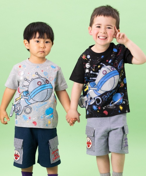 ANPANMAN KIDS COLLECTION(アンパンマンキッズコレクション)の「だだんだん足ぶらぶらTシャツ(Tシャツ/カットソー・キッズ・ブラック/杢グレー・120cm/110cm/100cm/90cm)」の11枚目の写真