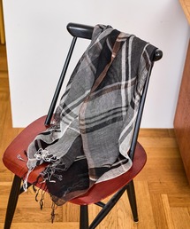 studio CLIP | フレンチリネンチェック柄ストール(ストール/ショール)