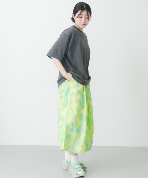 EKAL（エカル）の「ハイゲージニットT（ニット/セーター・レディース・キャメル/パープル/グレー/杢グレー・FREE）」の15枚目の写真