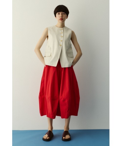 HeRIN.CYE（ヘリンドットサイ）の「Circle switch vest　　サークルスイッチベスト（ベスト・レディース・ブラック/オフホワイト・FREE）」の16枚目の写真