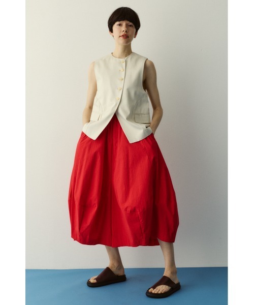 HeRIN.CYE（ヘリンドットサイ）の「Circle switch vest　　サークルスイッチベスト（ベスト・レディース・ブラック/オフホワイト・FREE）」の17枚目の写真