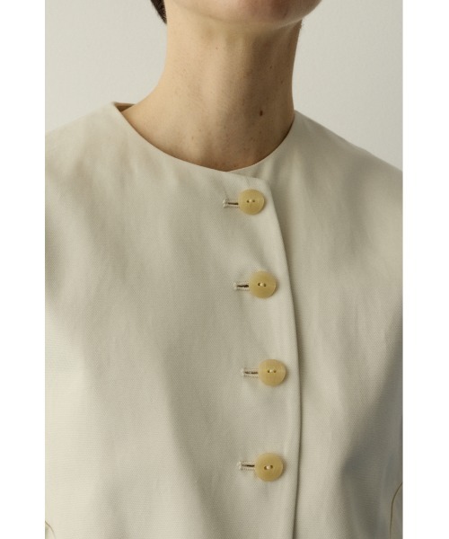 HeRIN.CYE（ヘリンドットサイ）の「Circle switch vest　　サークルスイッチベスト（ベスト・レディース・ブラック/オフホワイト・FREE）」の21枚目の写真