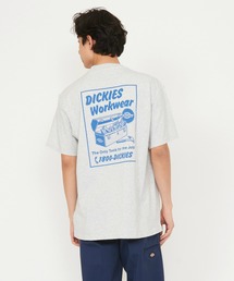 Dickies/ディッキーズ ドライ リッジ Tシャツ 半袖/バックプリントTシャツ/ロゴTシャツ