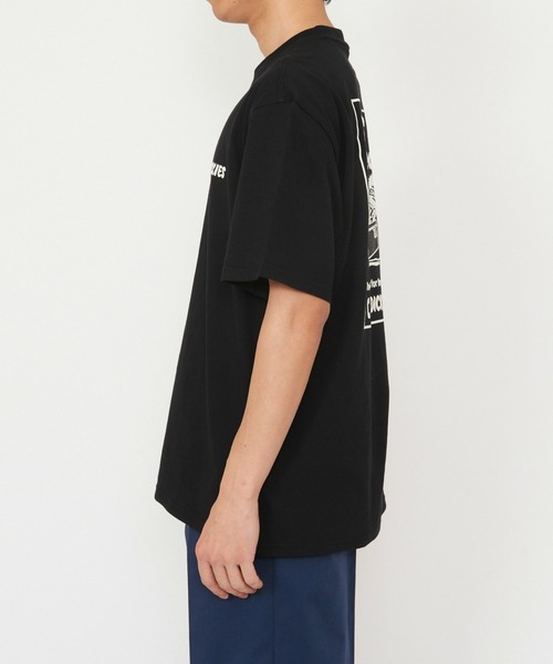 Dickies（ディッキーズ）の「Dickies/ディッキーズ ドライ リッジ Tシャツ 半袖/バックプリントTシャツ/ロゴTシャツ（Tシャツ/カットソー・メンズ・ライトグレー/ブラック・MEDIUM/LARGE/X-LARGE/SMALL）」の8枚目の写真