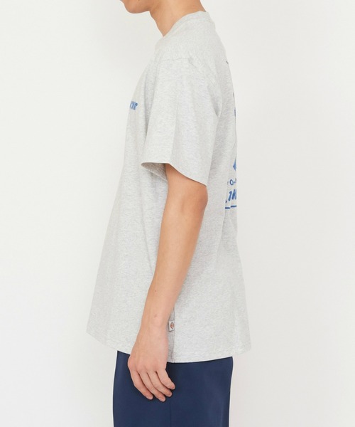 Dickies（ディッキーズ）の「Dickies/ディッキーズ ドライ リッジ Tシャツ 半袖/バックプリントTシャツ/ロゴTシャツ（Tシャツ/カットソー・メンズ・ライトグレー/ブラック・MEDIUM/LARGE/X-LARGE/SMALL）」の15枚目の写真