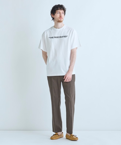 MEN'S BIGI（メンズビギ）の「【THE FASCINATED/ザ ファシネイテッド】コラボ サボテンモノクログラフィックTシャツ（Tシャツ/カットソー・メンズ・ホワイト系その他・02/03）」の5枚目の写真