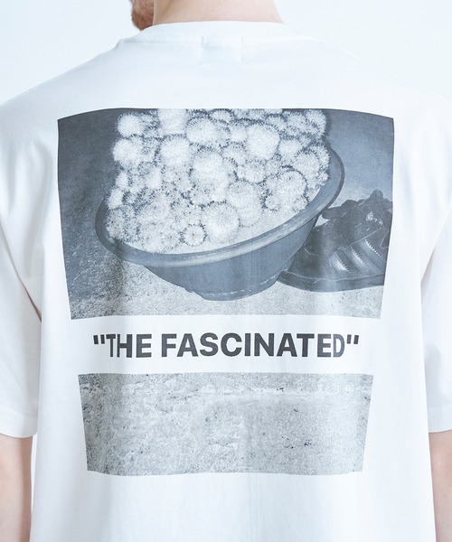 MEN'S BIGI（メンズビギ）の「【THE FASCINATED/ザ ファシネイテッド】コラボ サボテンモノクログラフィックTシャツ（Tシャツ/カットソー・メンズ・ホワイト系その他・02/03）」の4枚目の写真